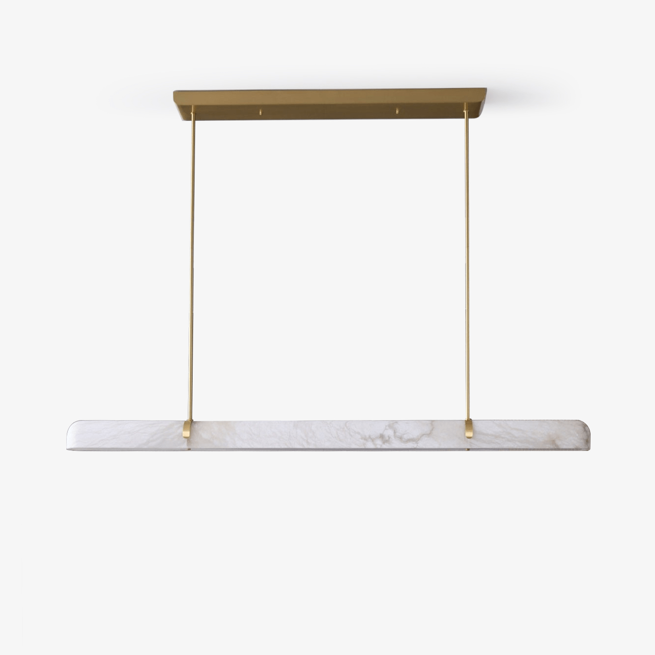 Vakkerlight Linear Alabaster LED Chandelier – Elegant Cloud‑Like Ceiling Light