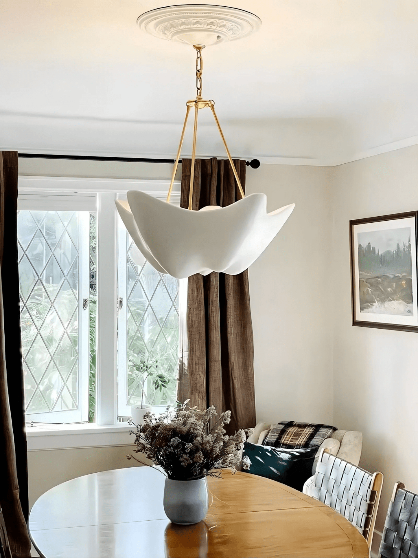 Luvonea Plaster Chandelier - YIOSI