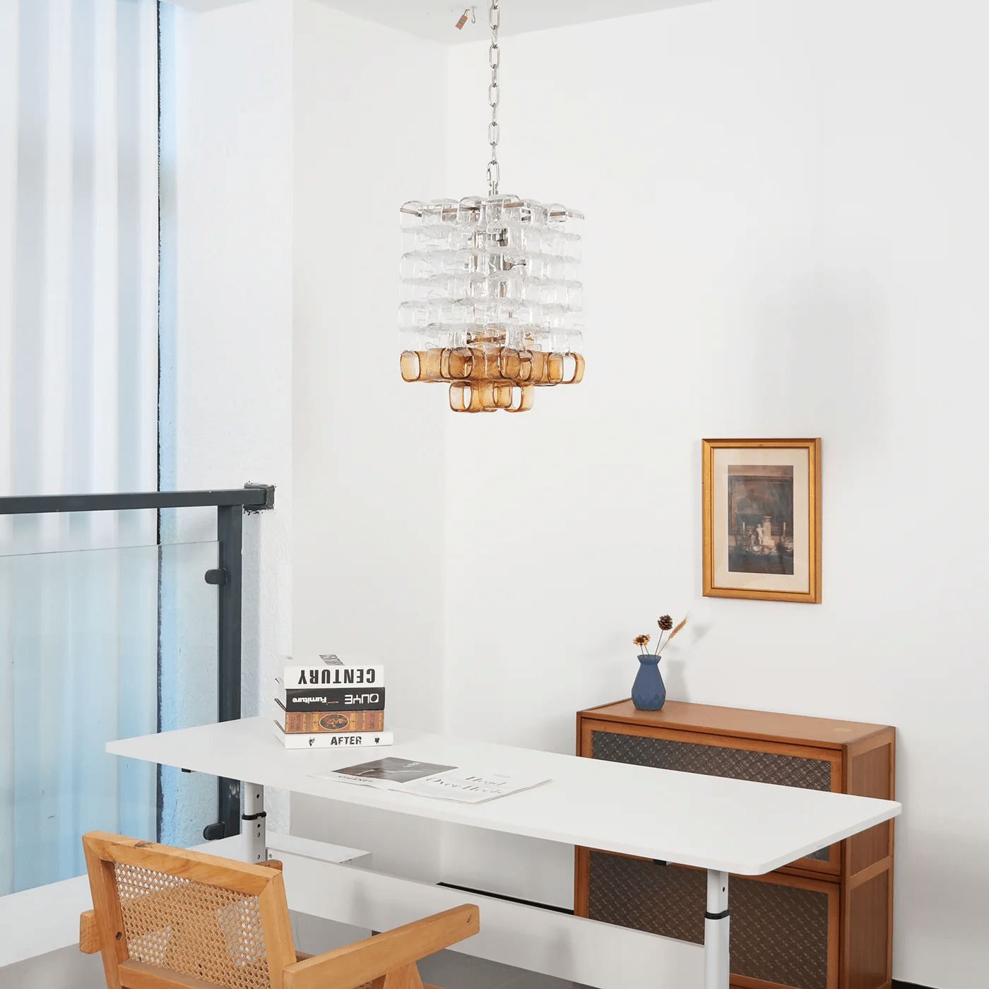 Murano Poliarte Interlocking Chandelier - YIOSI