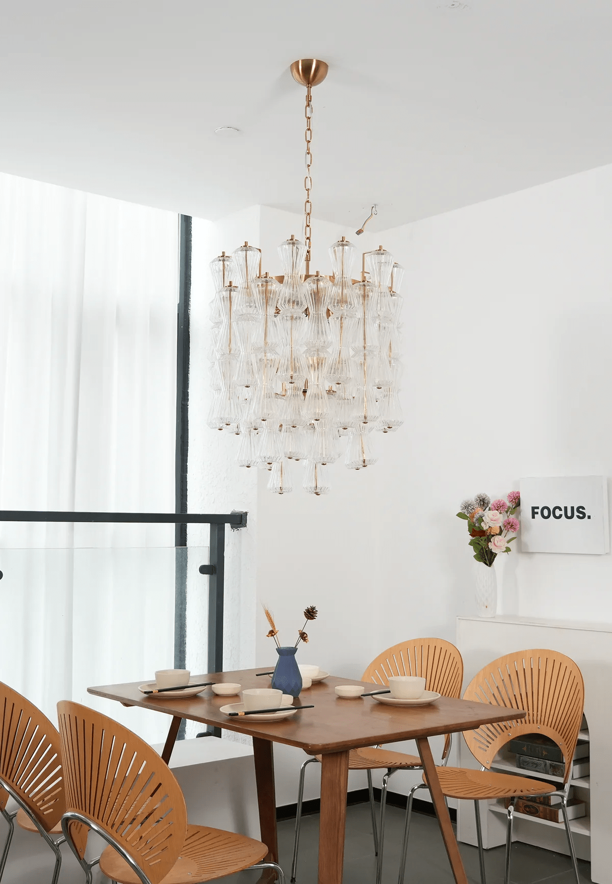 Florenzia Murano Glass Chandelier - YIOSI