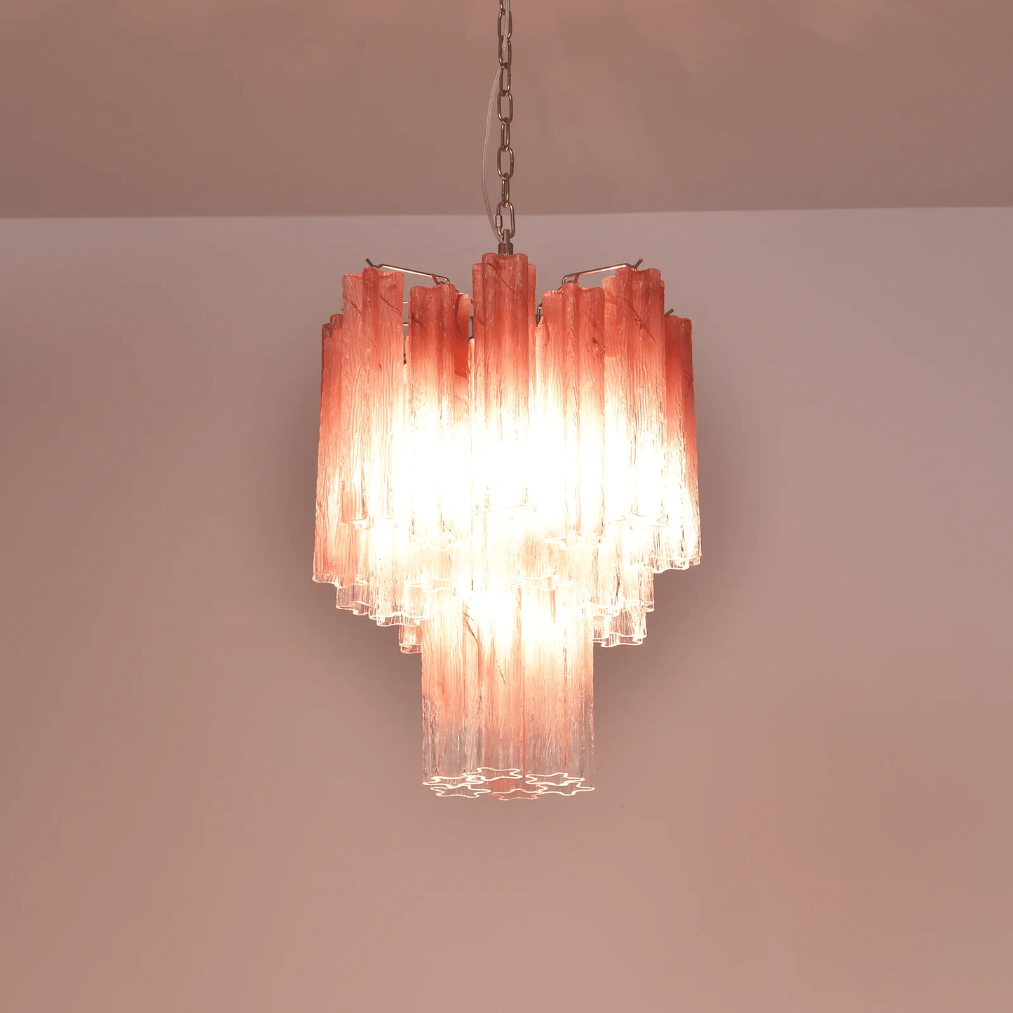 Rosata Murano Chandelier - YIOSI