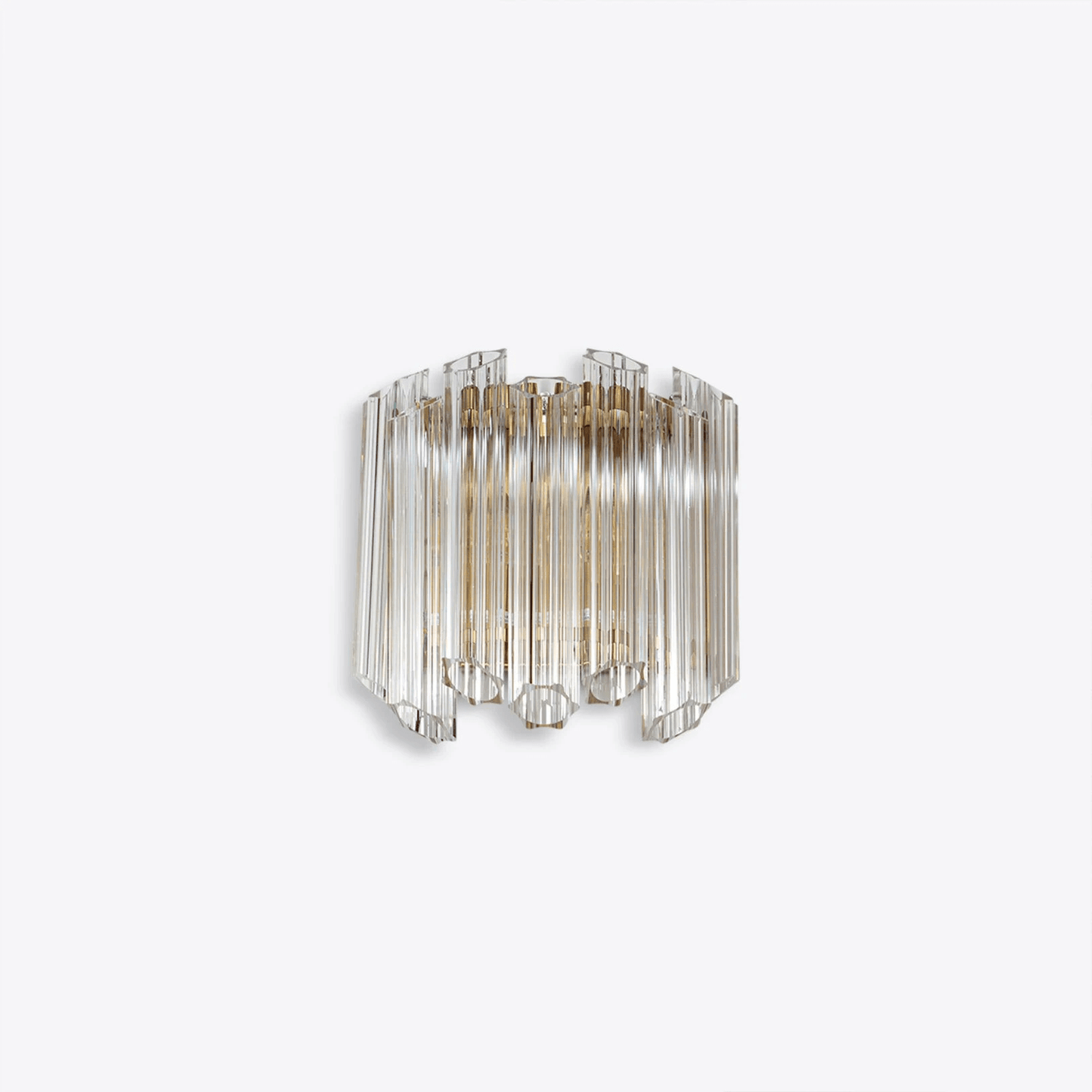 Clear Palermo Murano Wall Lamp - YIOSI