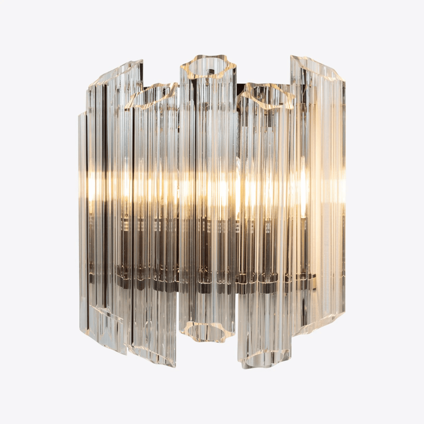 Clear Palermo Murano Wall Lamp - YIOSI