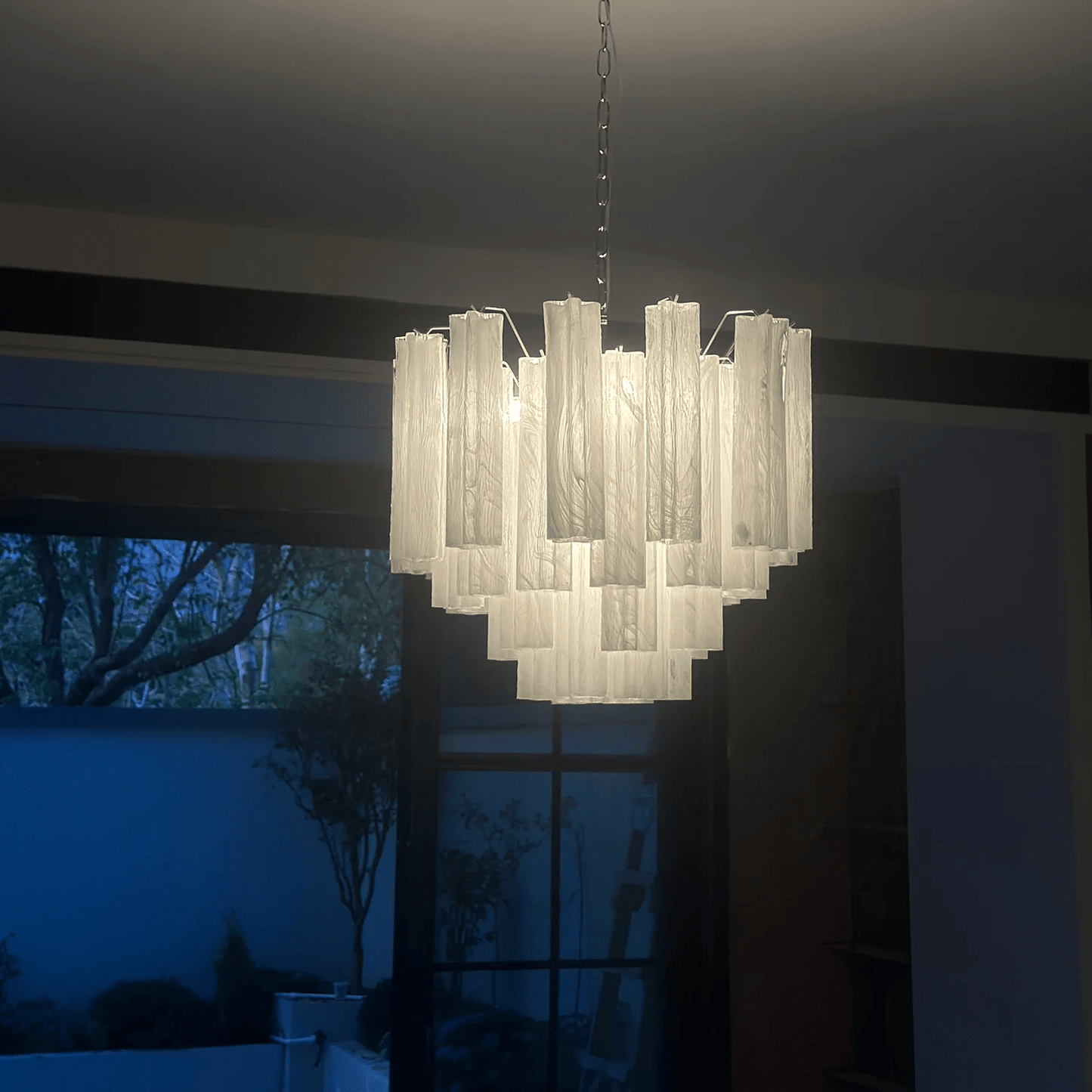 Murano Tubes Chandelier - YIOSI