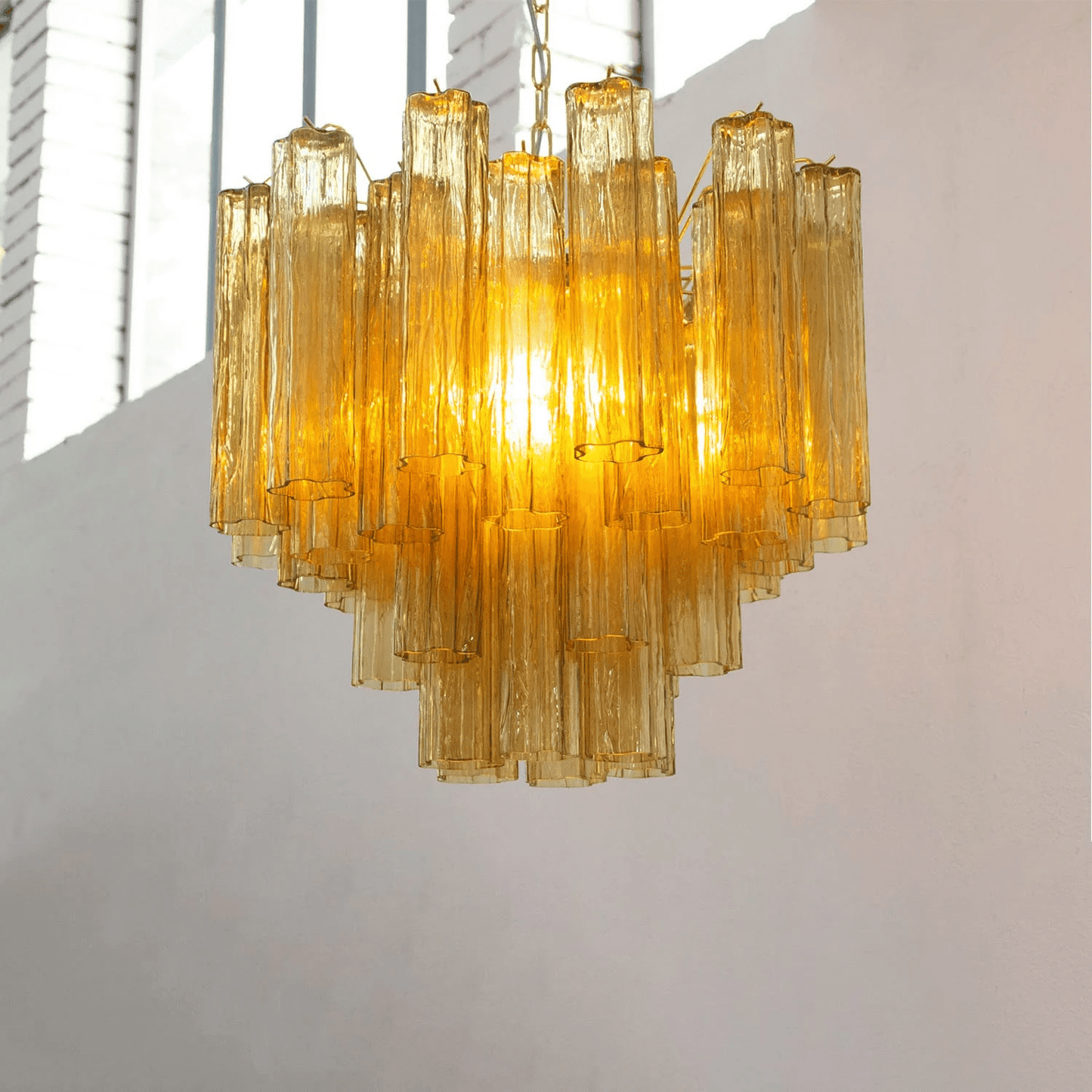 Murano Tubes Chandelier - YIOSI