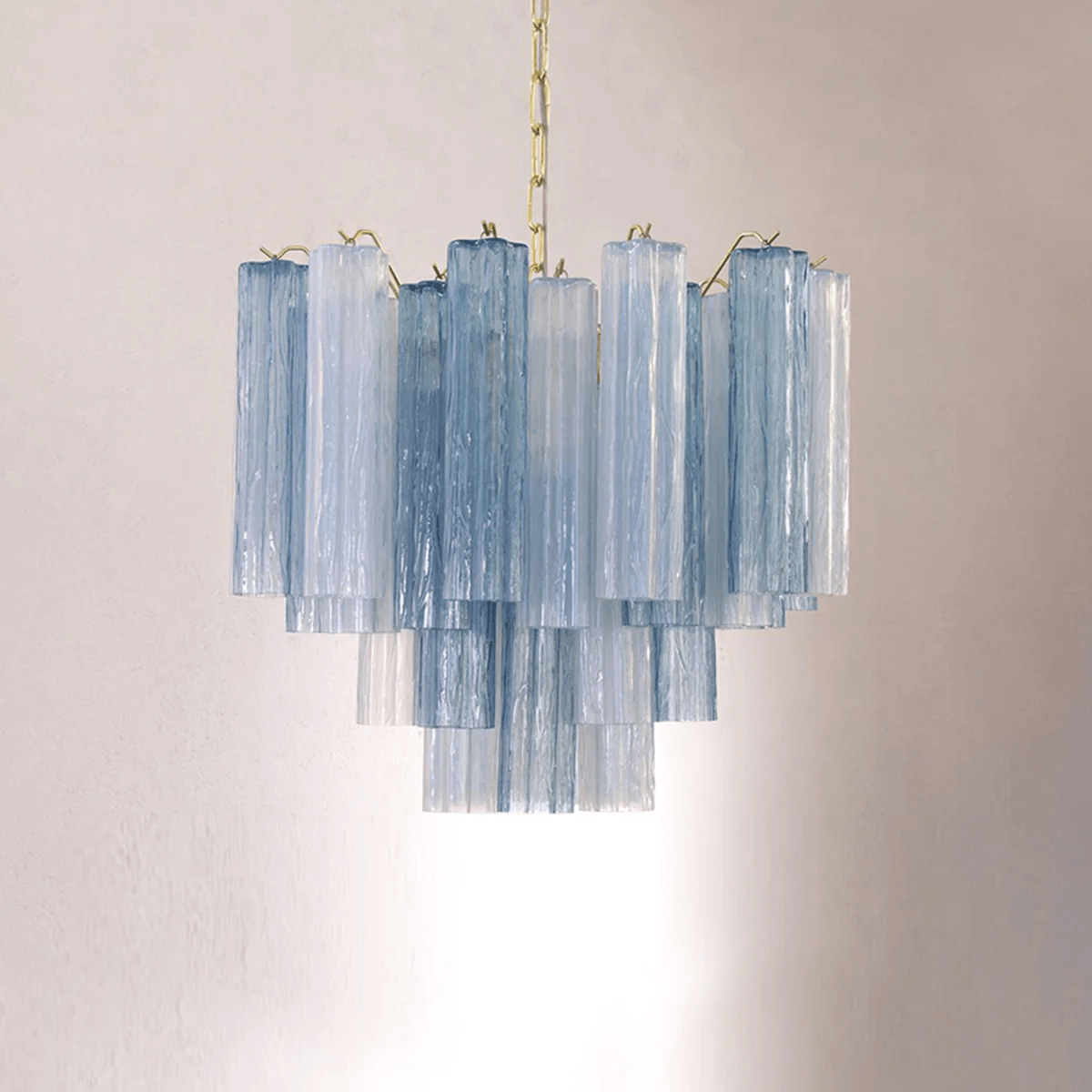 Murano Tubes Chandelier - YIOSI