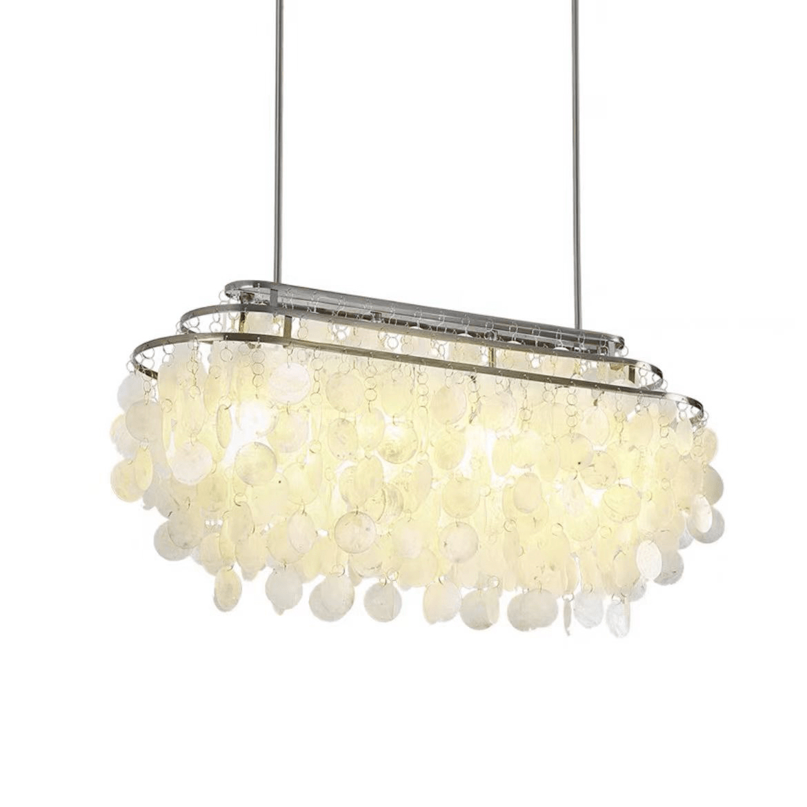 Round Shell Chandelier - YIOSI
