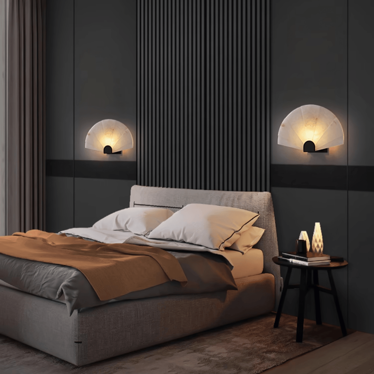 Nevora Alabaster Table Lamp - YIOSI
