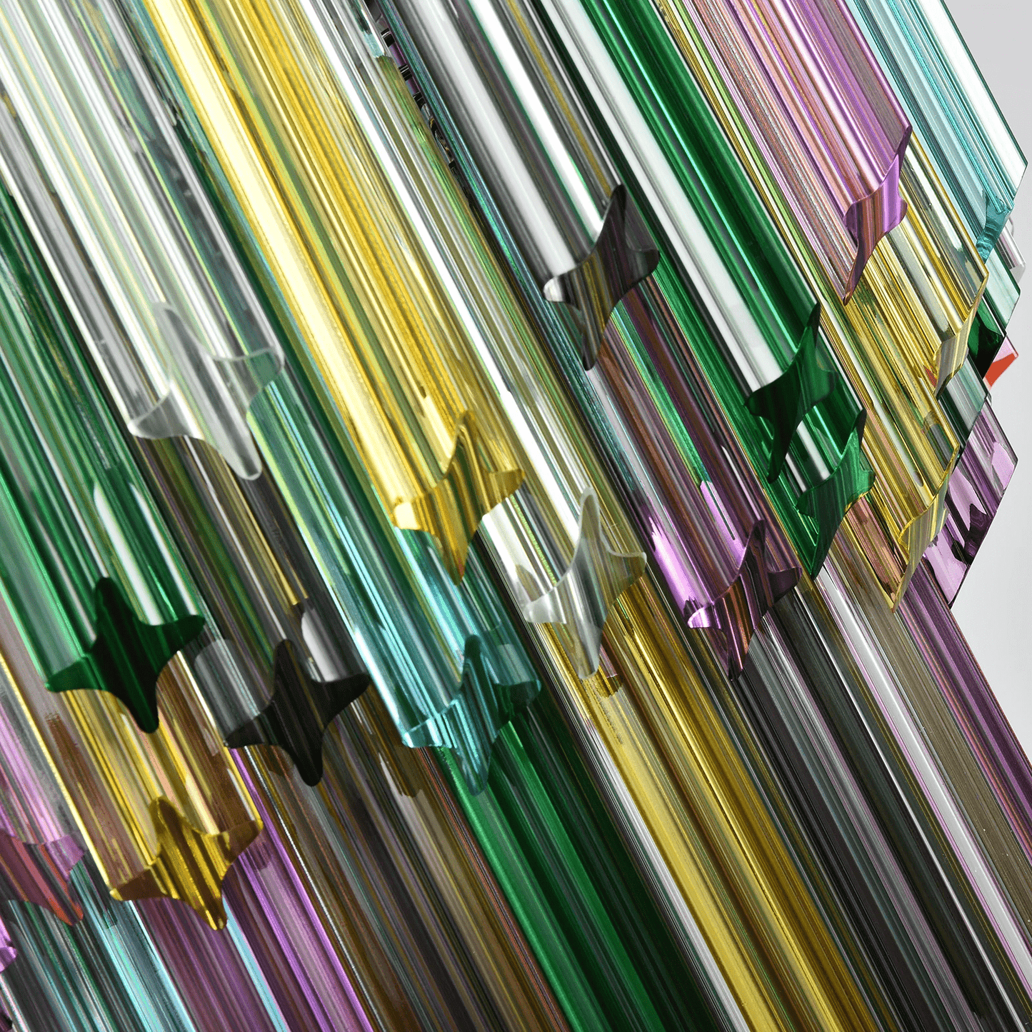 Prismatic Murano Colorful Chandelier - YIOSI