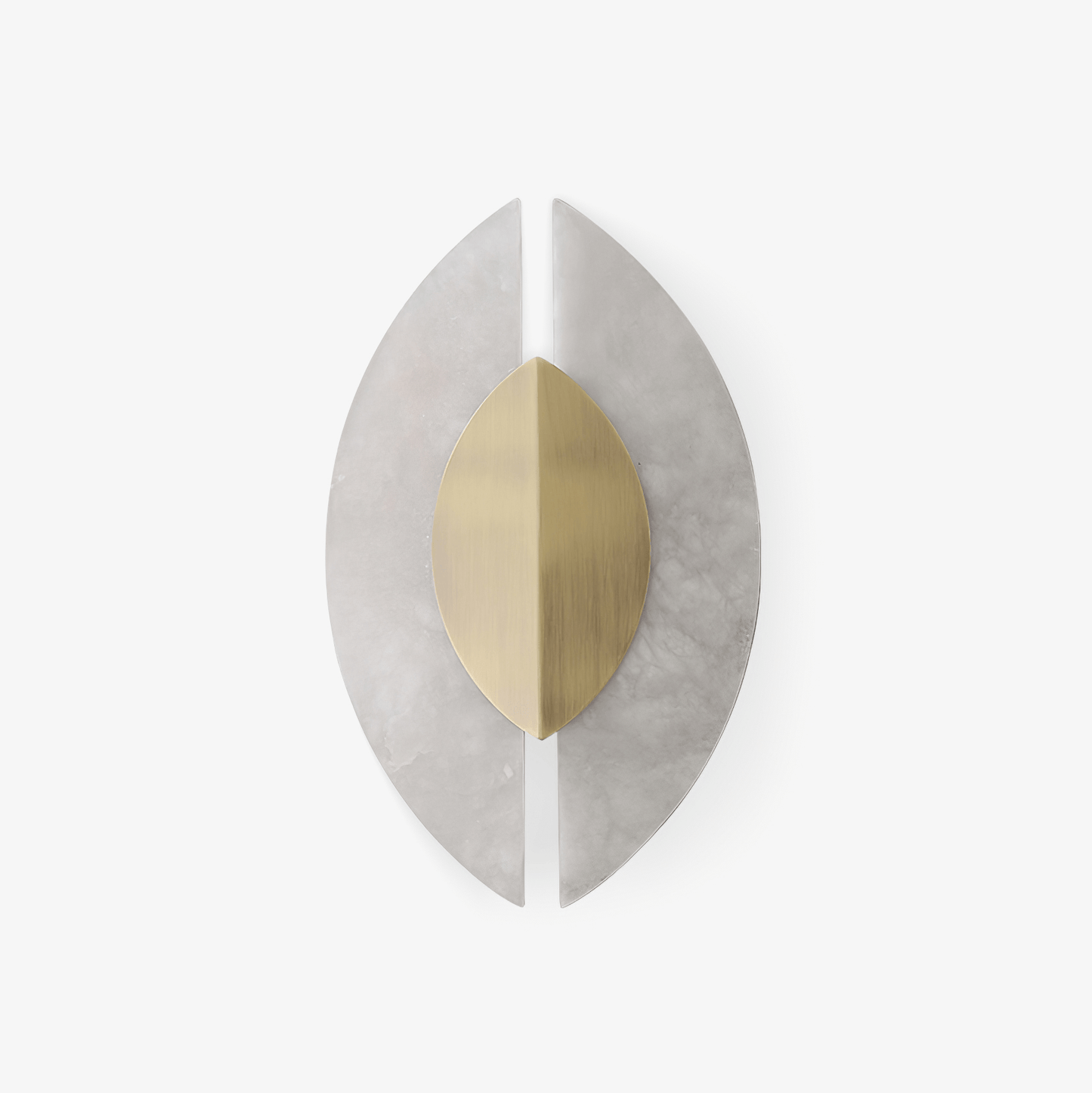 Solari Alabaster Leaf Sconce - YIOSI
