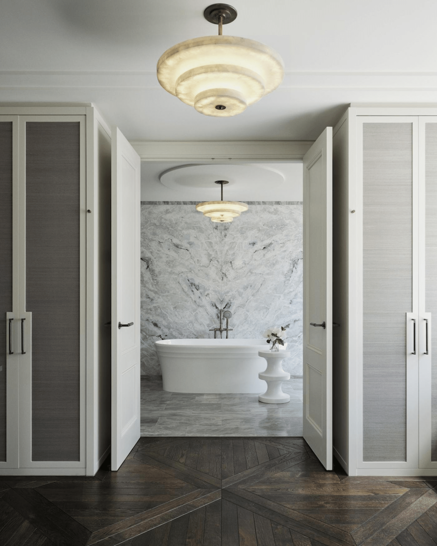 Ice Queen Alabaster Chandelier - YIOSI