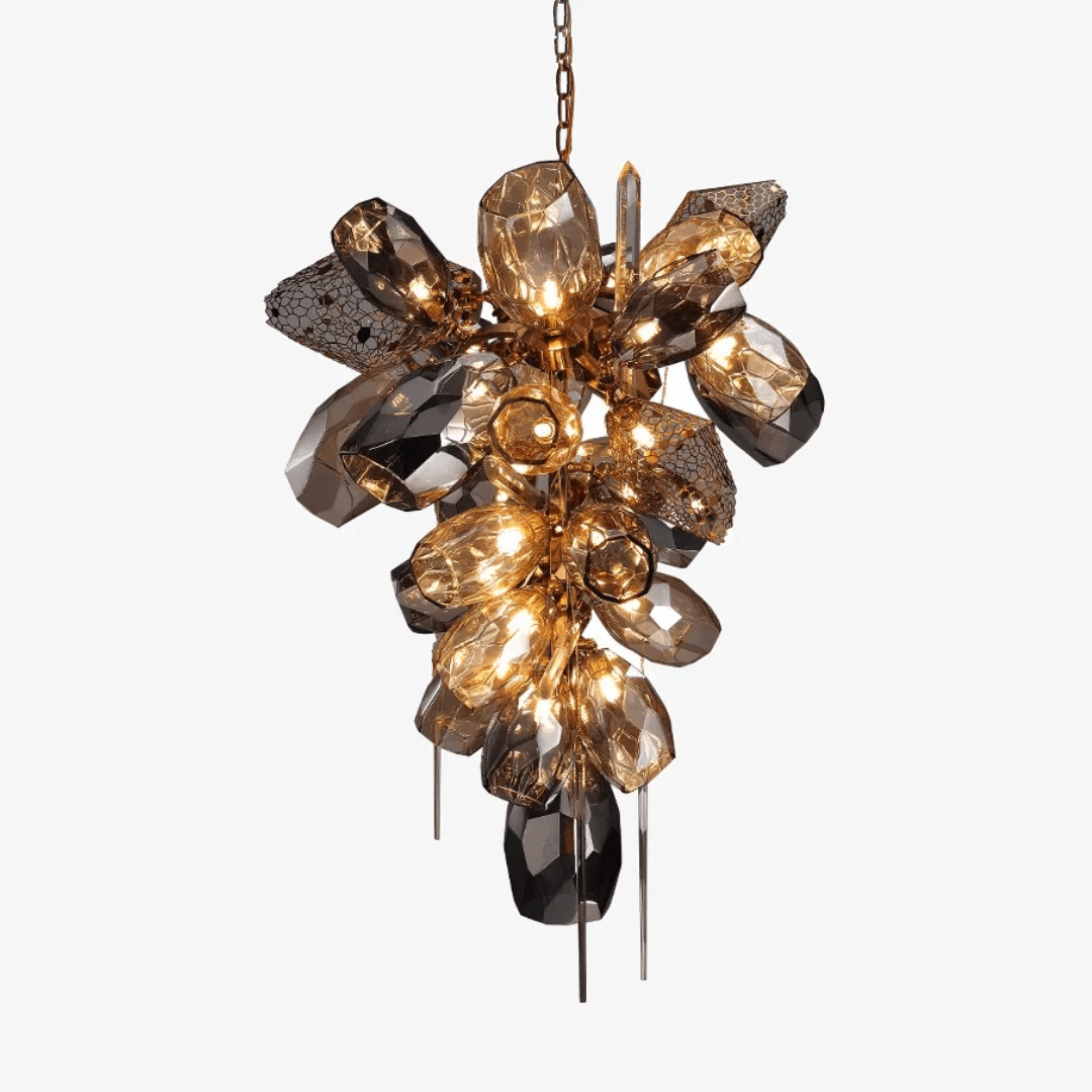 Modern Art Glass Crystal Chandelier - YIOSI