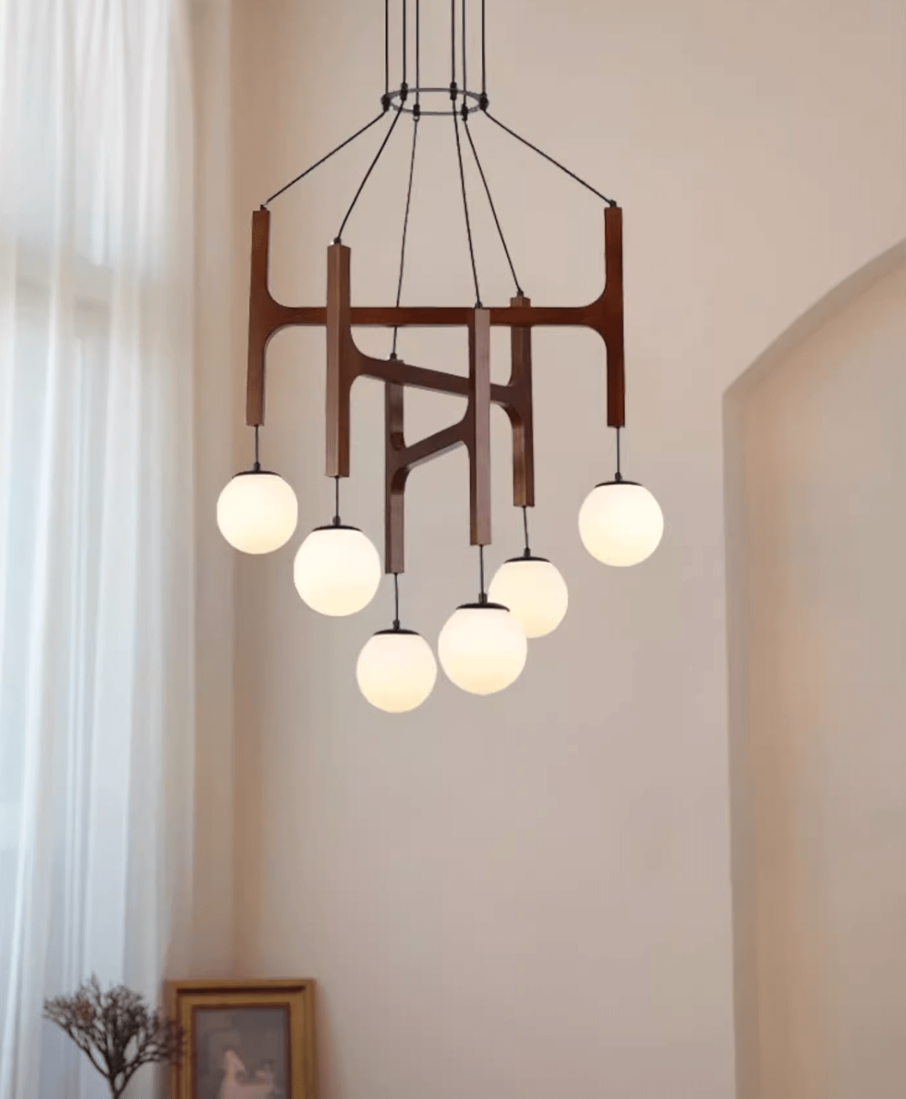 Lunna Orb Chandelier - YIOSI
