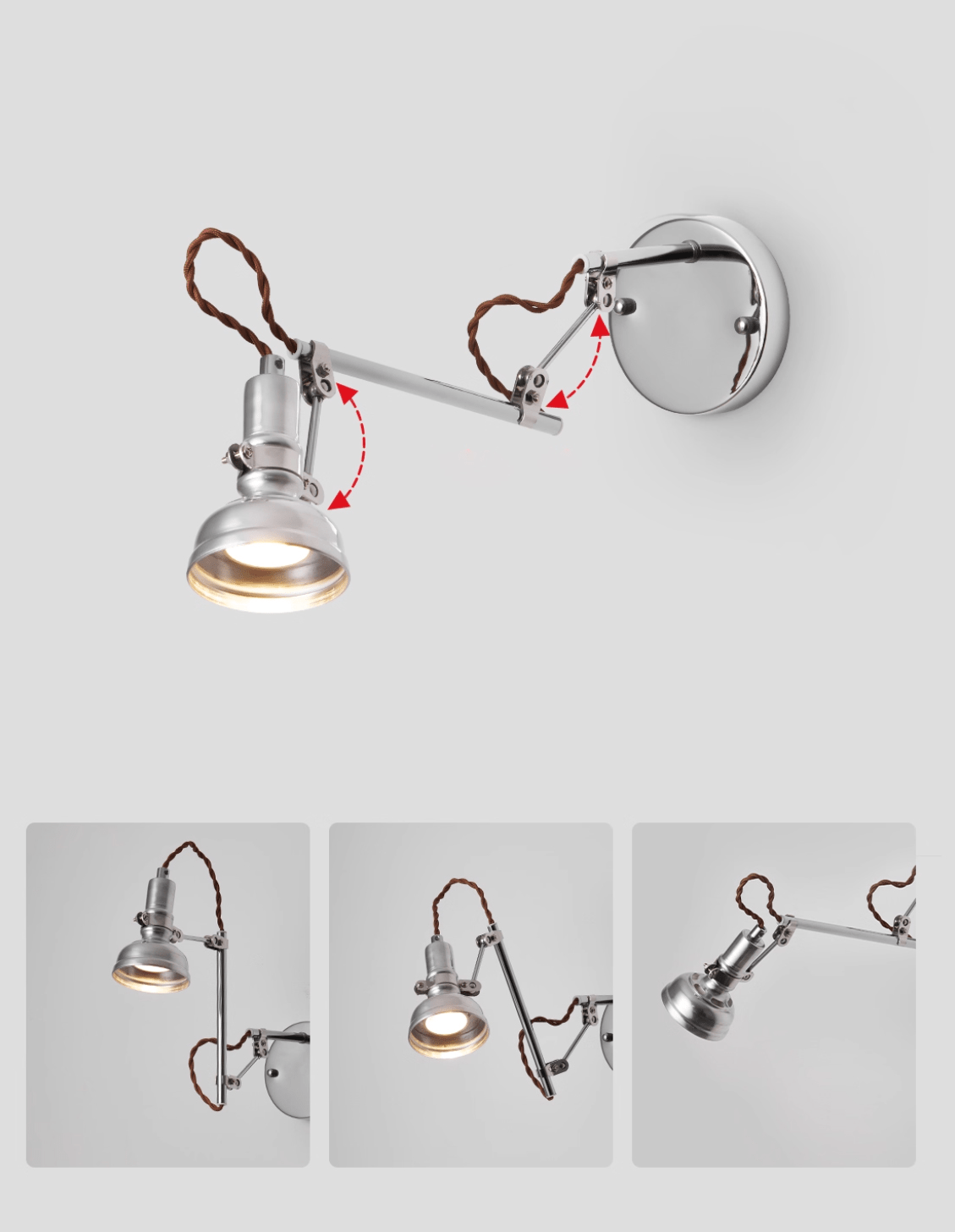 Otto Crane Wall Lamp - YIOSI