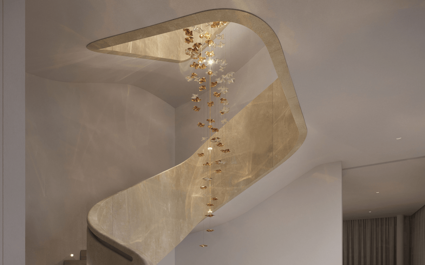 Tidal Stair Chandelier - YIOSI