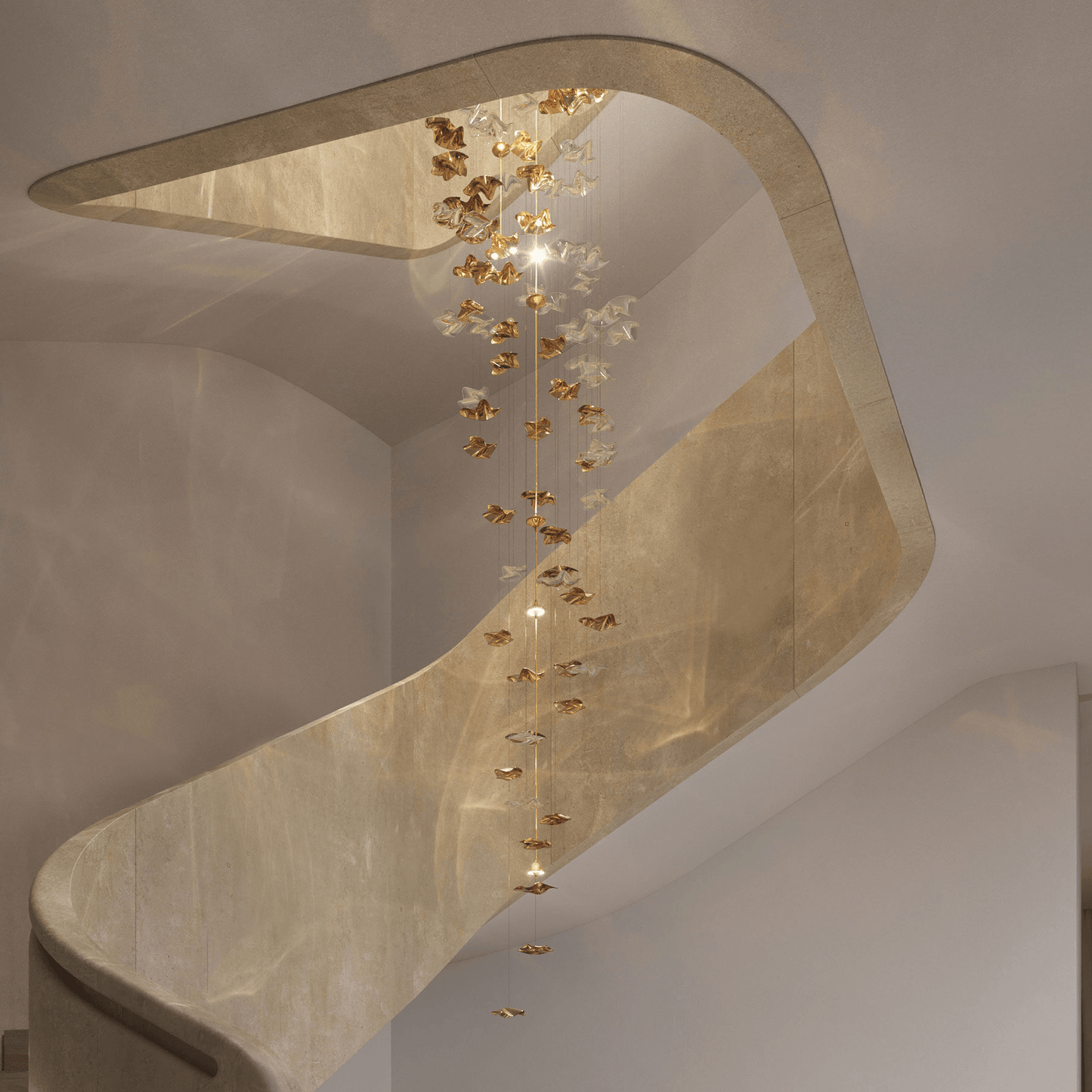 Tidal Stair Chandelier - YIOSI