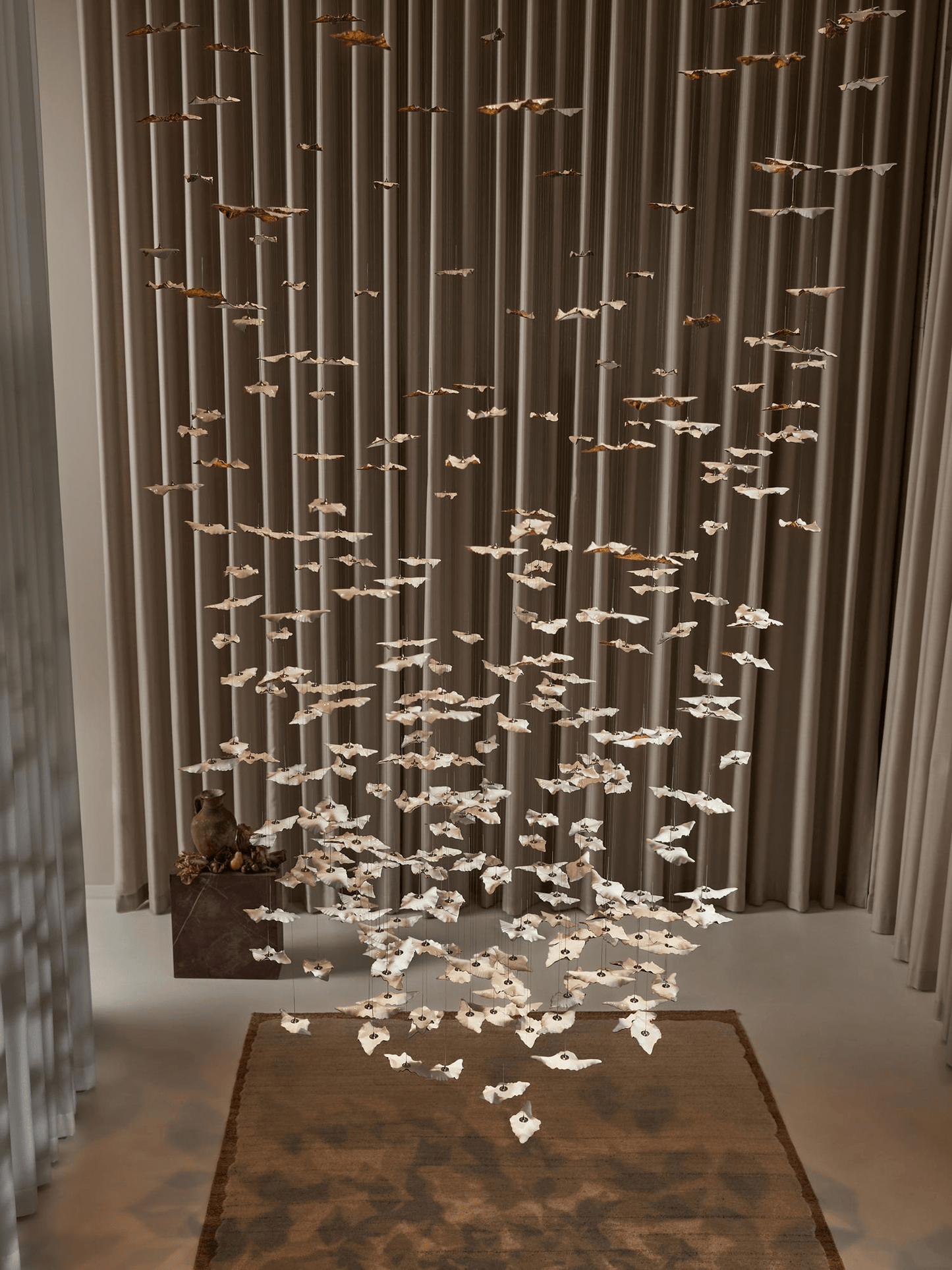 Leaf Twisted Sculptural Customize Chandelier - YIOSI