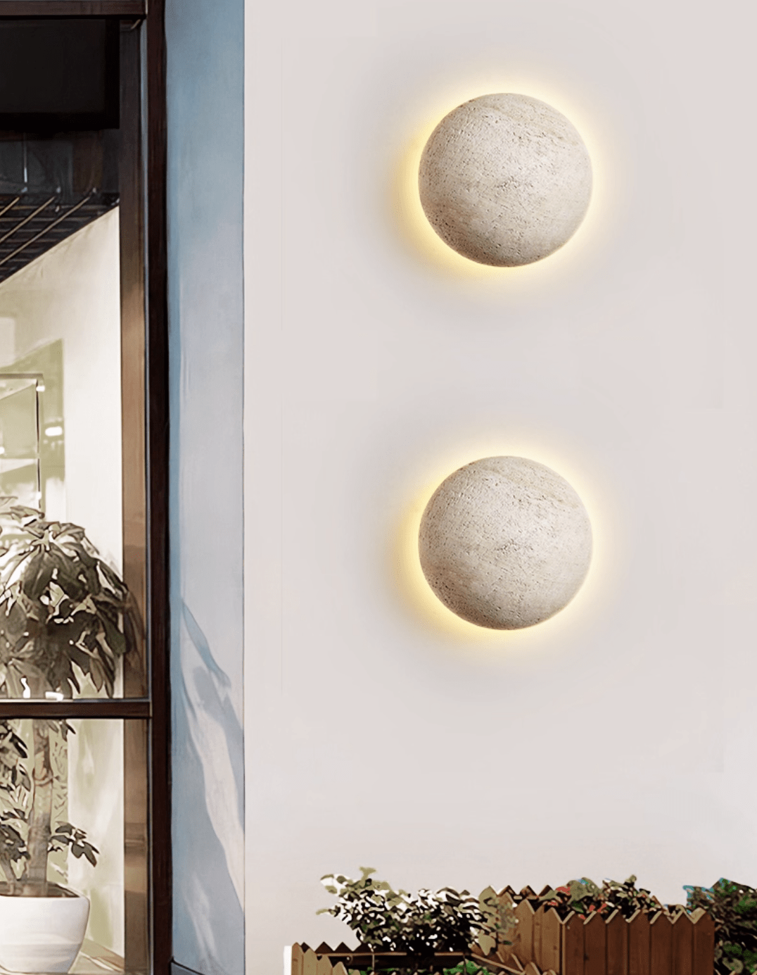 Pebble Stone Wall Light - YIOSI