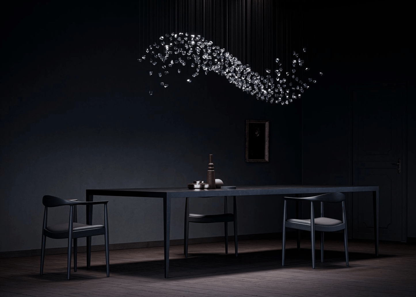 Raw Crystal Customize Chandelier - YIOSI