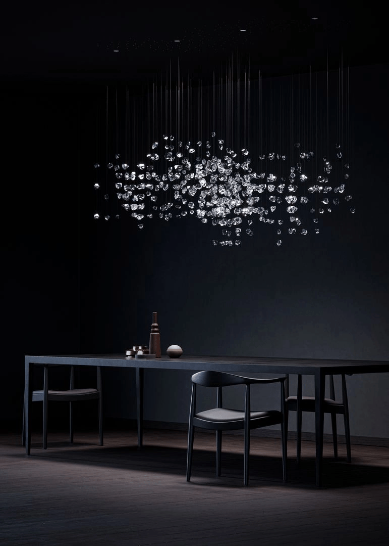 Raw Crystal Customize Chandelier - YIOSI