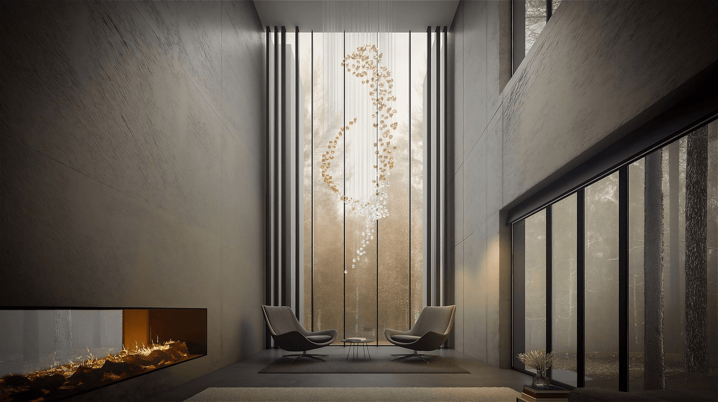 Raw Crystal Customize Chandelier - YIOSI