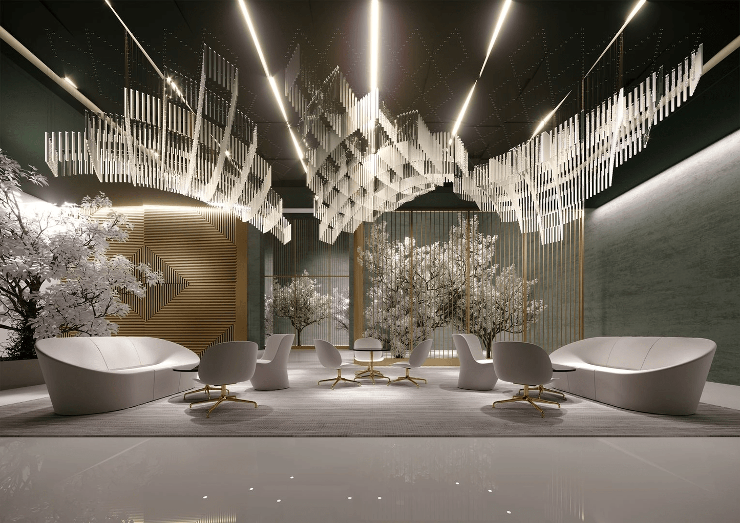 Diamond Cloud Customize Chandelier - YIOSI