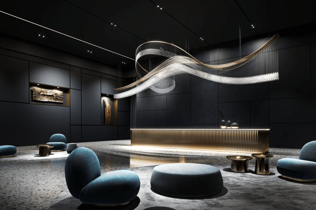 Crystal Spin Customize Chandelier - YIOSI