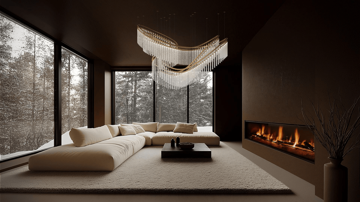 Crystal Spin Customize Chandelier - YIOSI