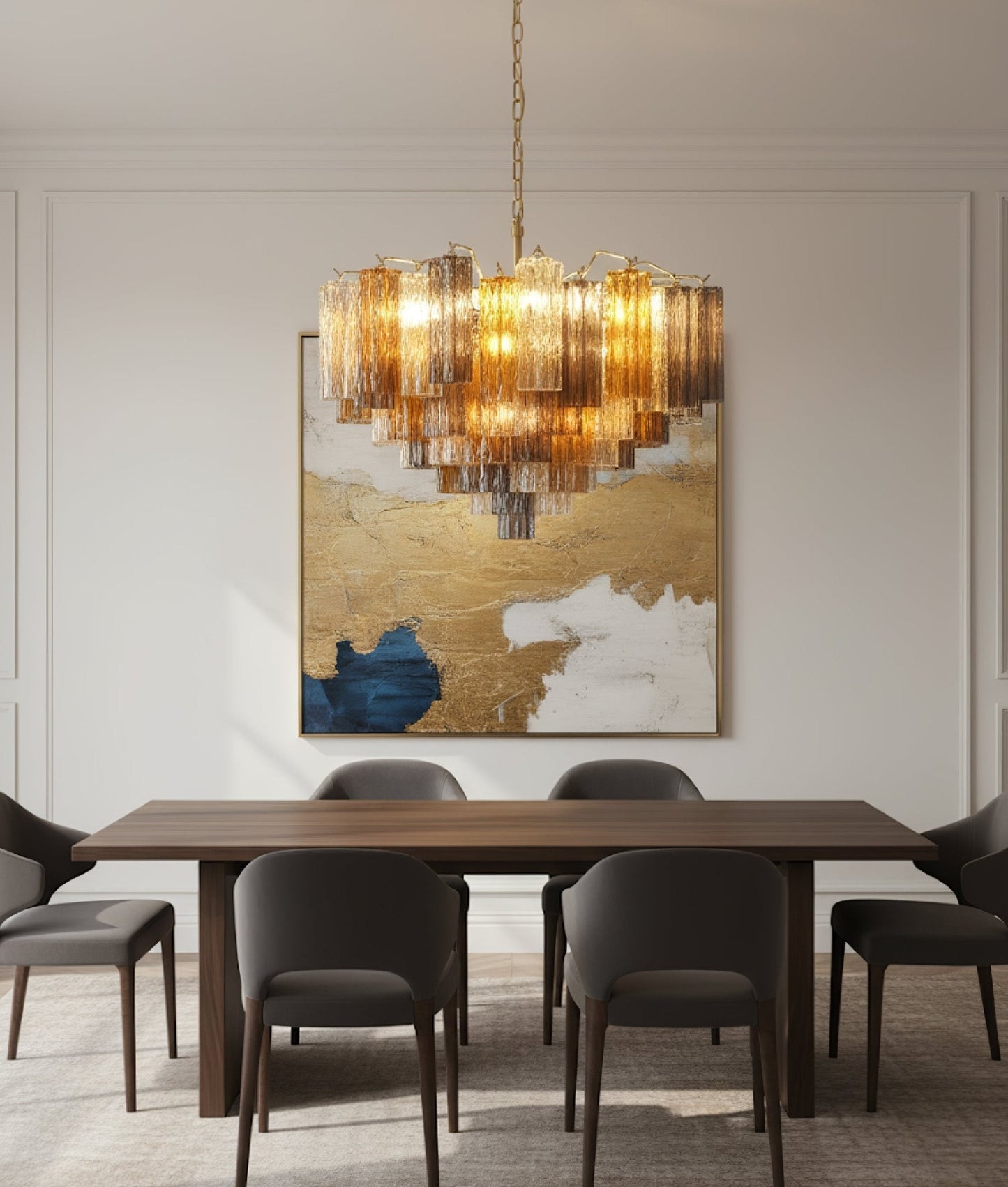 Addis Murano Chandelier - YIOSI
