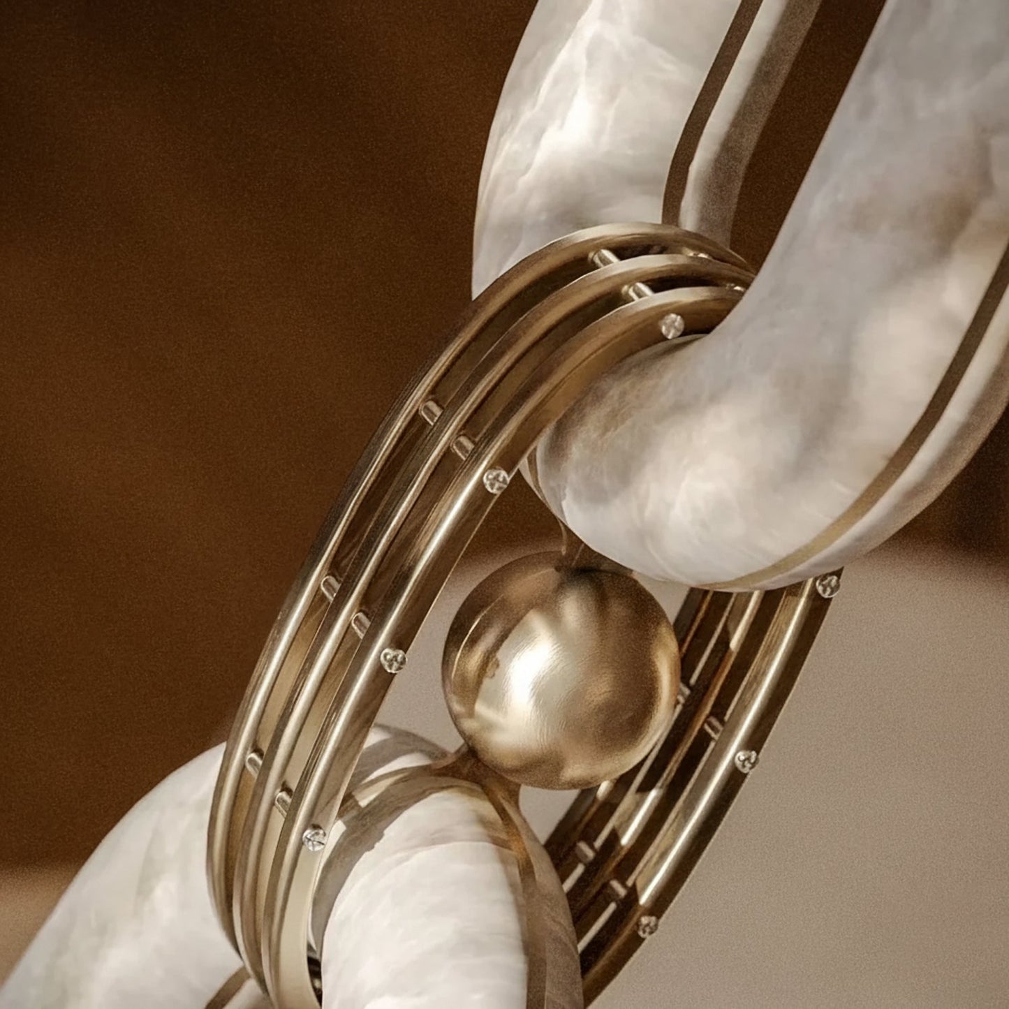 Chain Link Chandelier - YIOSI