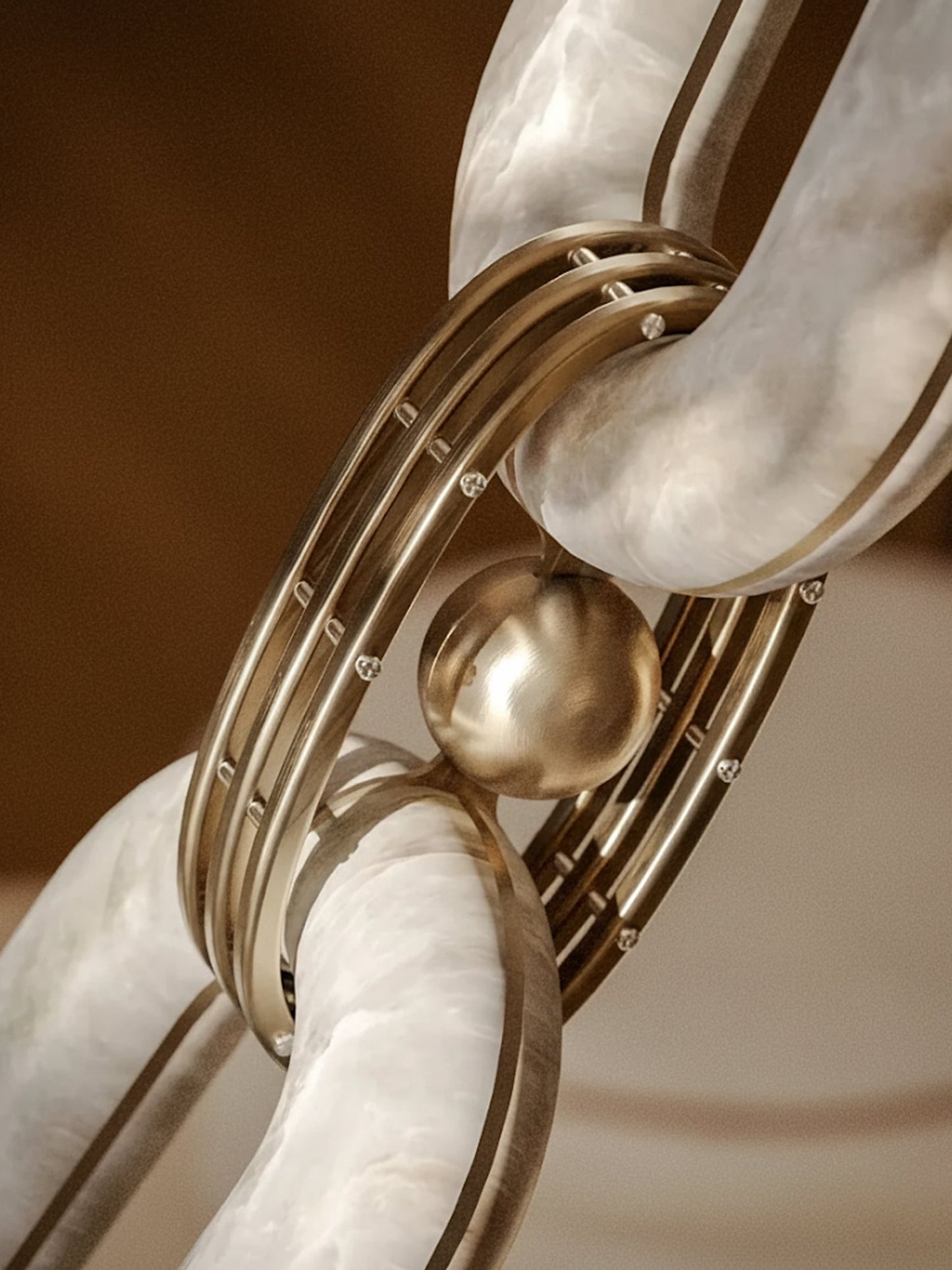 Chain Link Chandelier - YIOSI