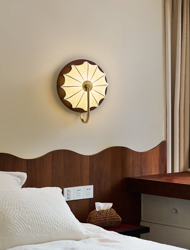 Elowen Fabric Wall Light - YIOSI