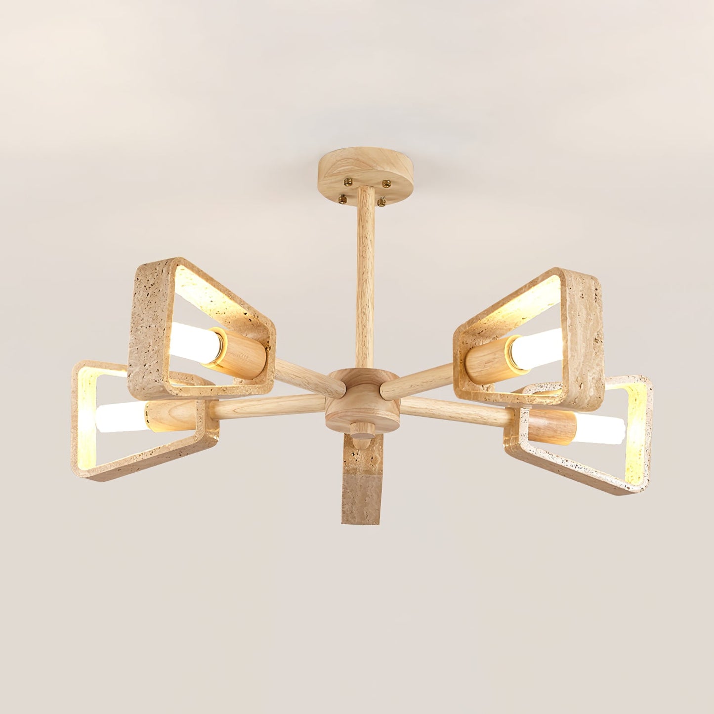 Elementa Travertone Chandelier - YIOSI