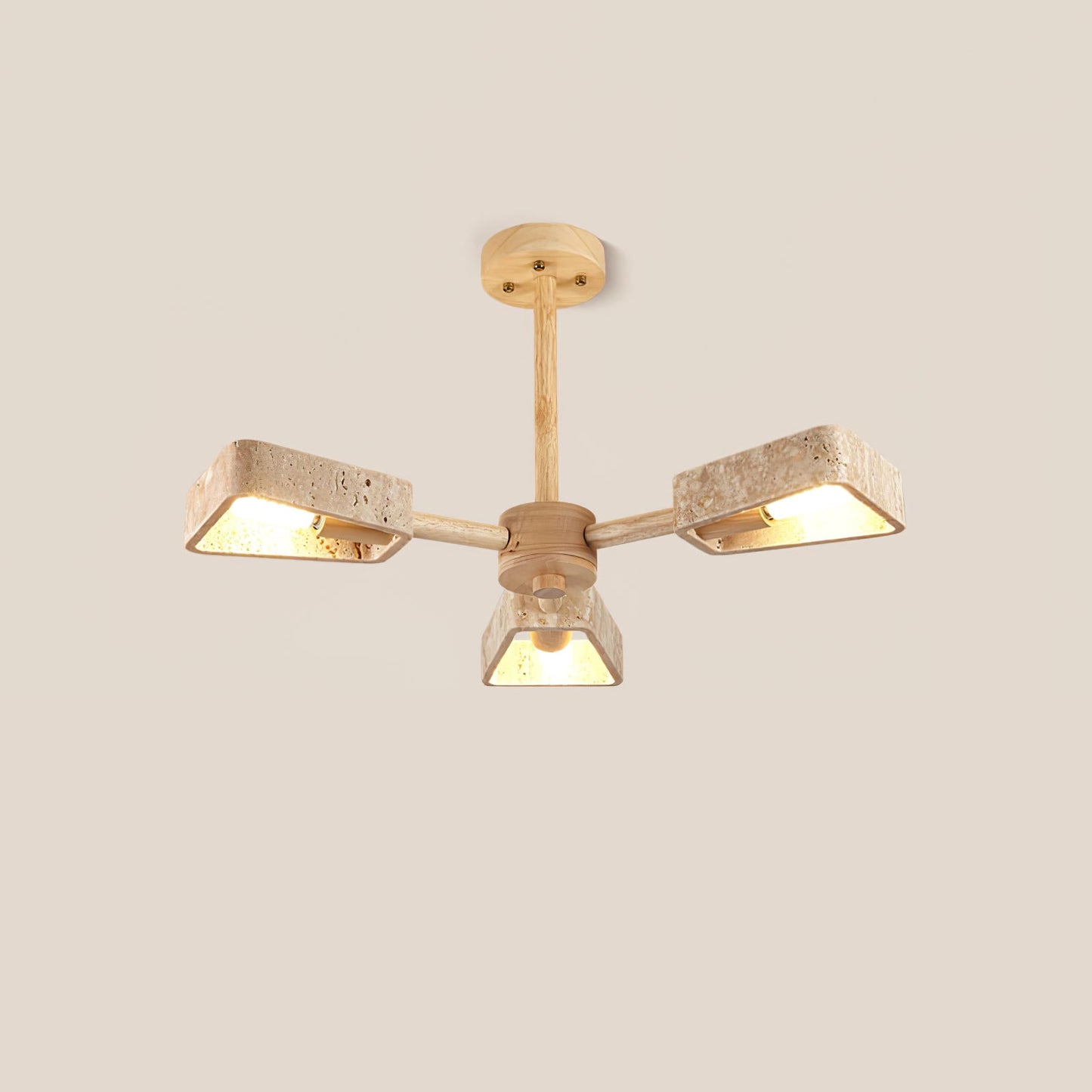 Elementa Travertone Chandelier - YIOSI