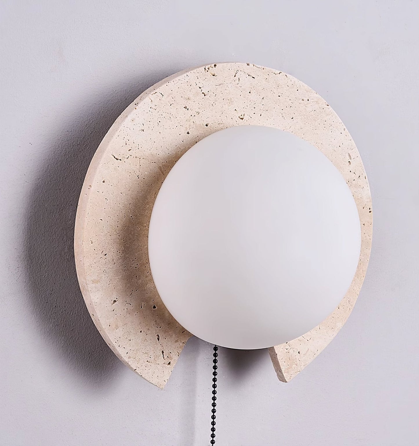 Solclip Travertine Wall Light - YIOSI