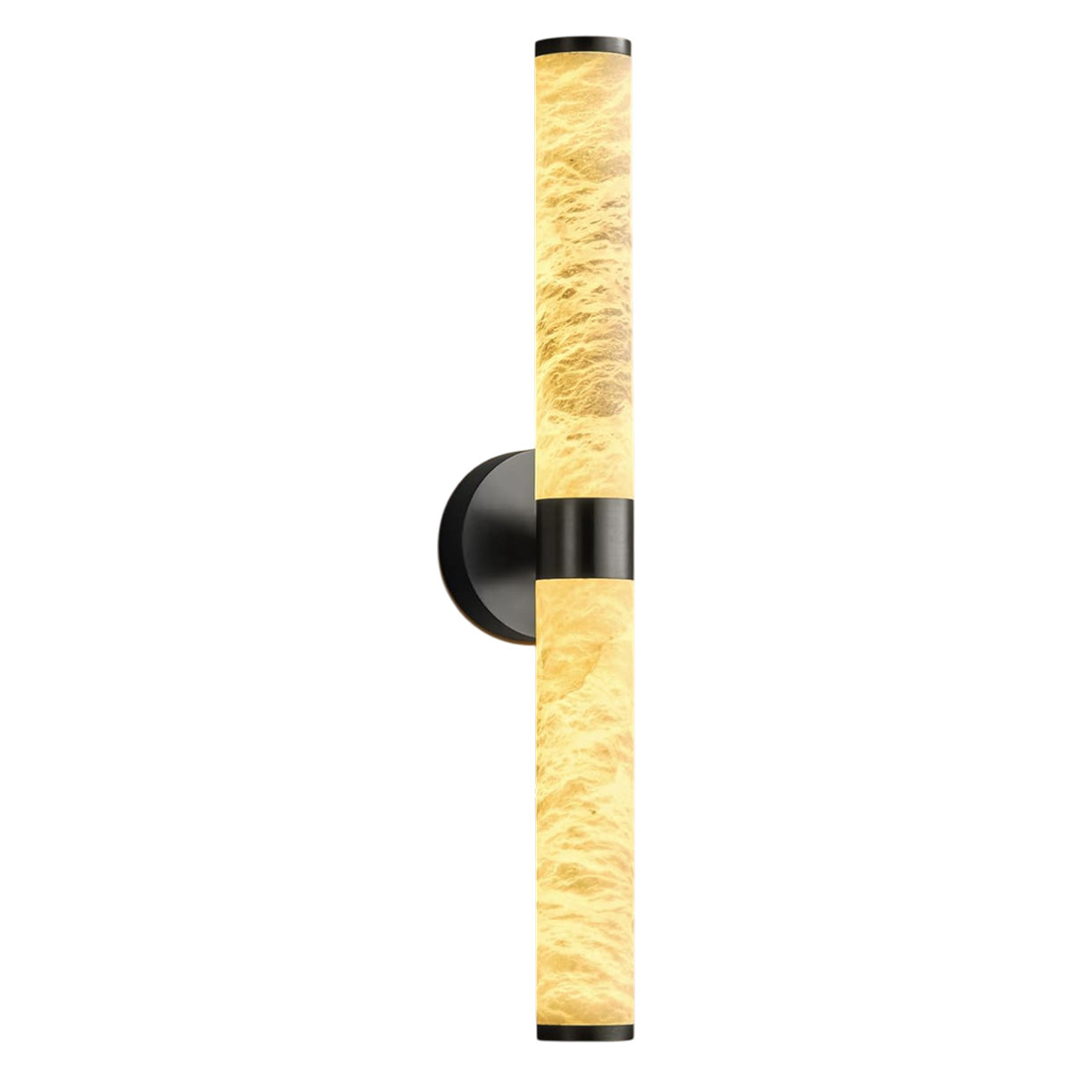 Alabaster Wall Sconces Black