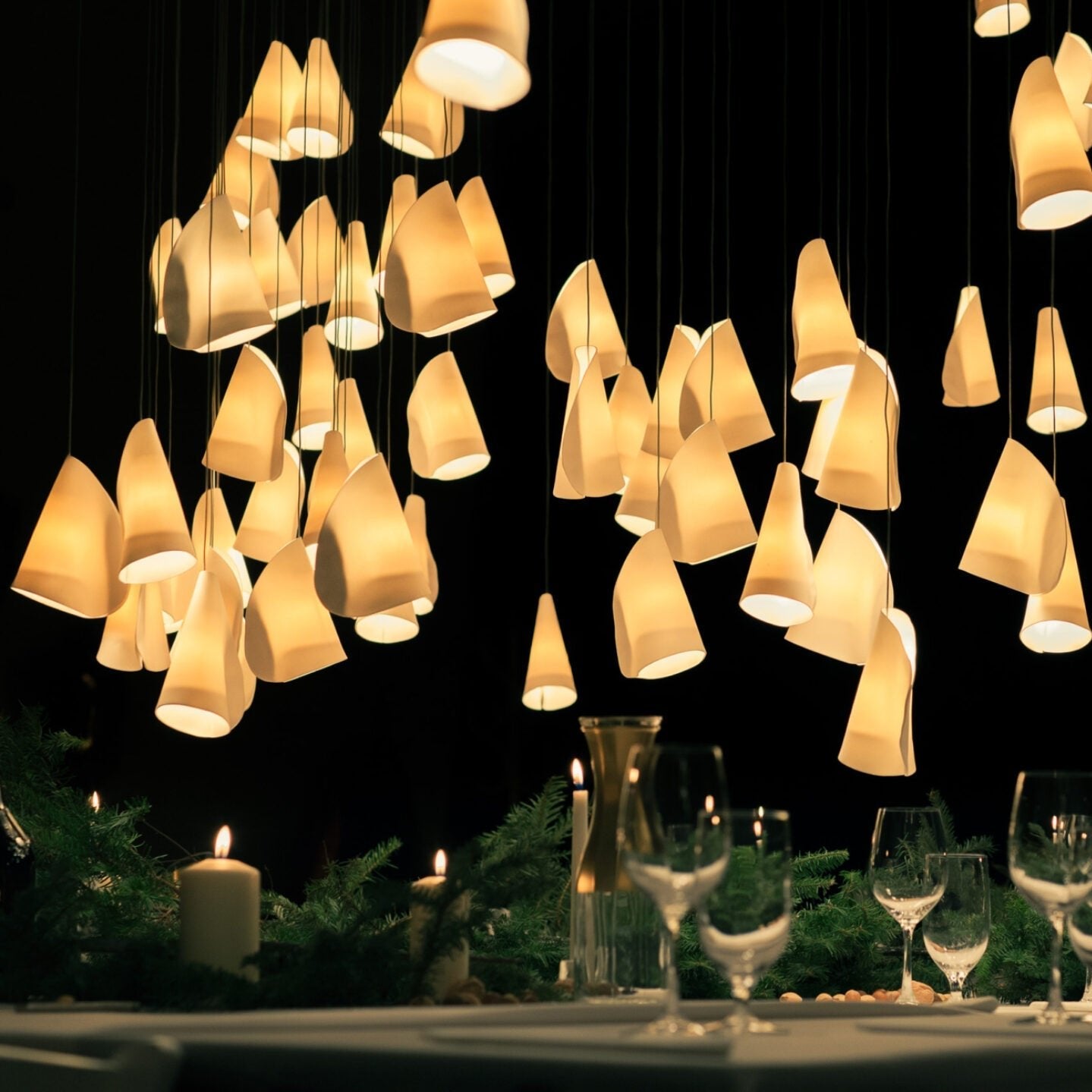 Sonora Ceramics Chandelier - YIOSI