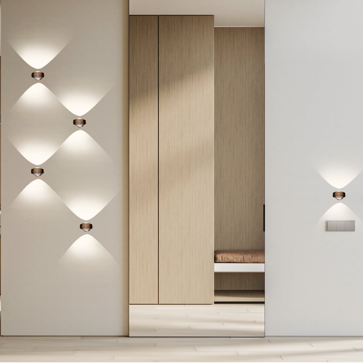 Modern Planetary Shaped Wall Lamp