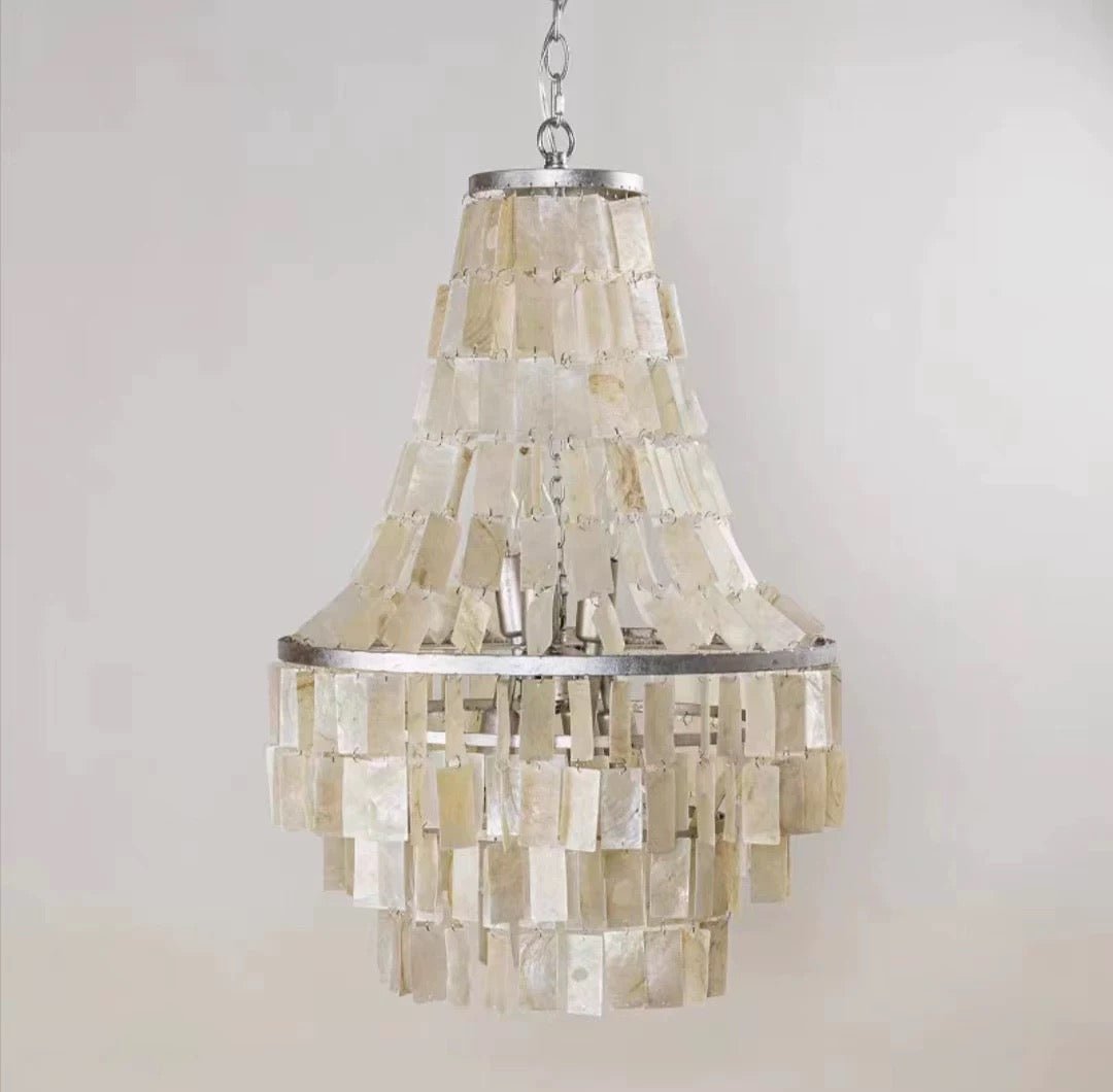 Boho Shell Tiered Chandelier - YIOSI