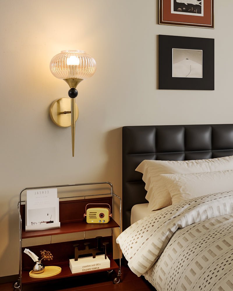 Isabelle Ribbed Wall Sconce - YIOSI