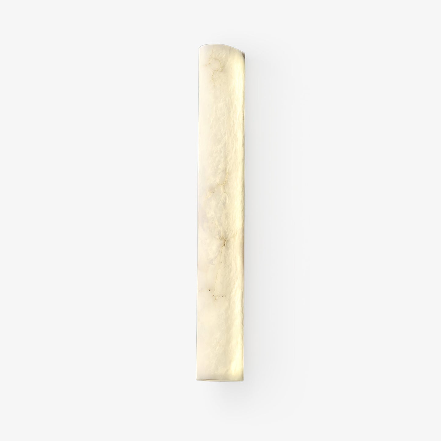 Luminara Handcrafted Alabaster Wall Sconce Warm LED Light
