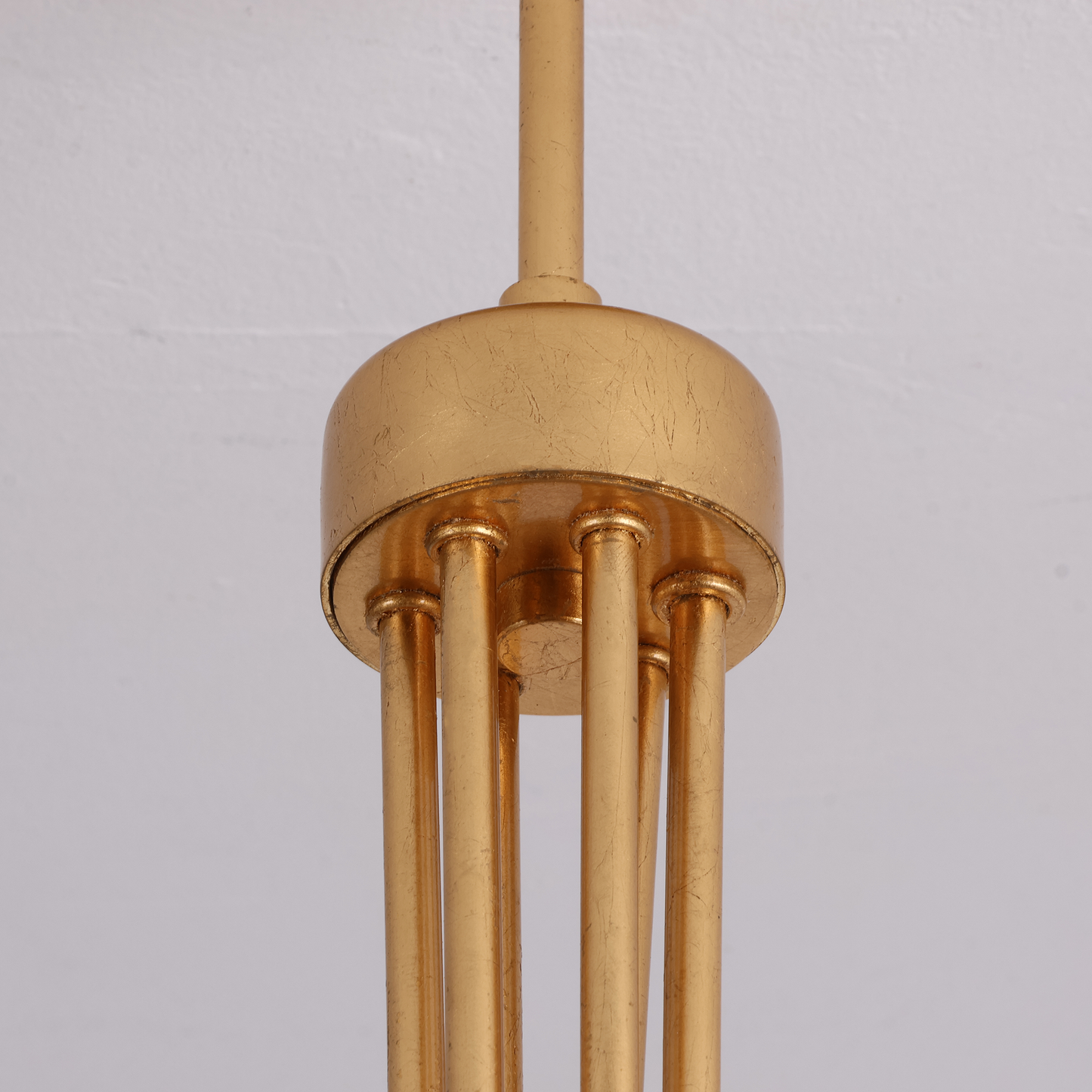 Modern Oval Shaped Glass Chandelier