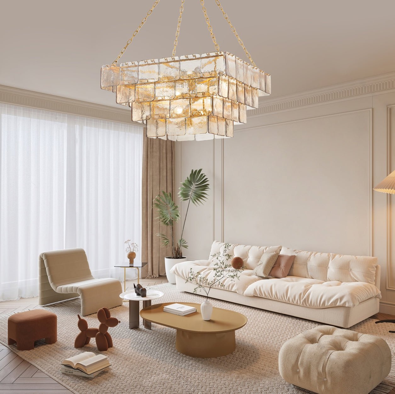 Regal Chain Chandelier - YIOSI