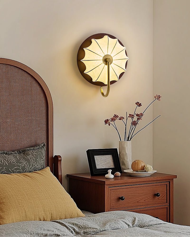 Elowen Fabric Wall Light - YIOSI