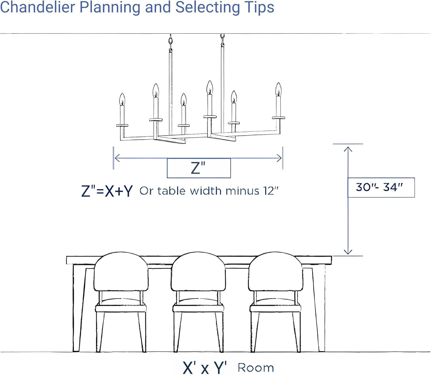 Modern golden amber glass chandelier