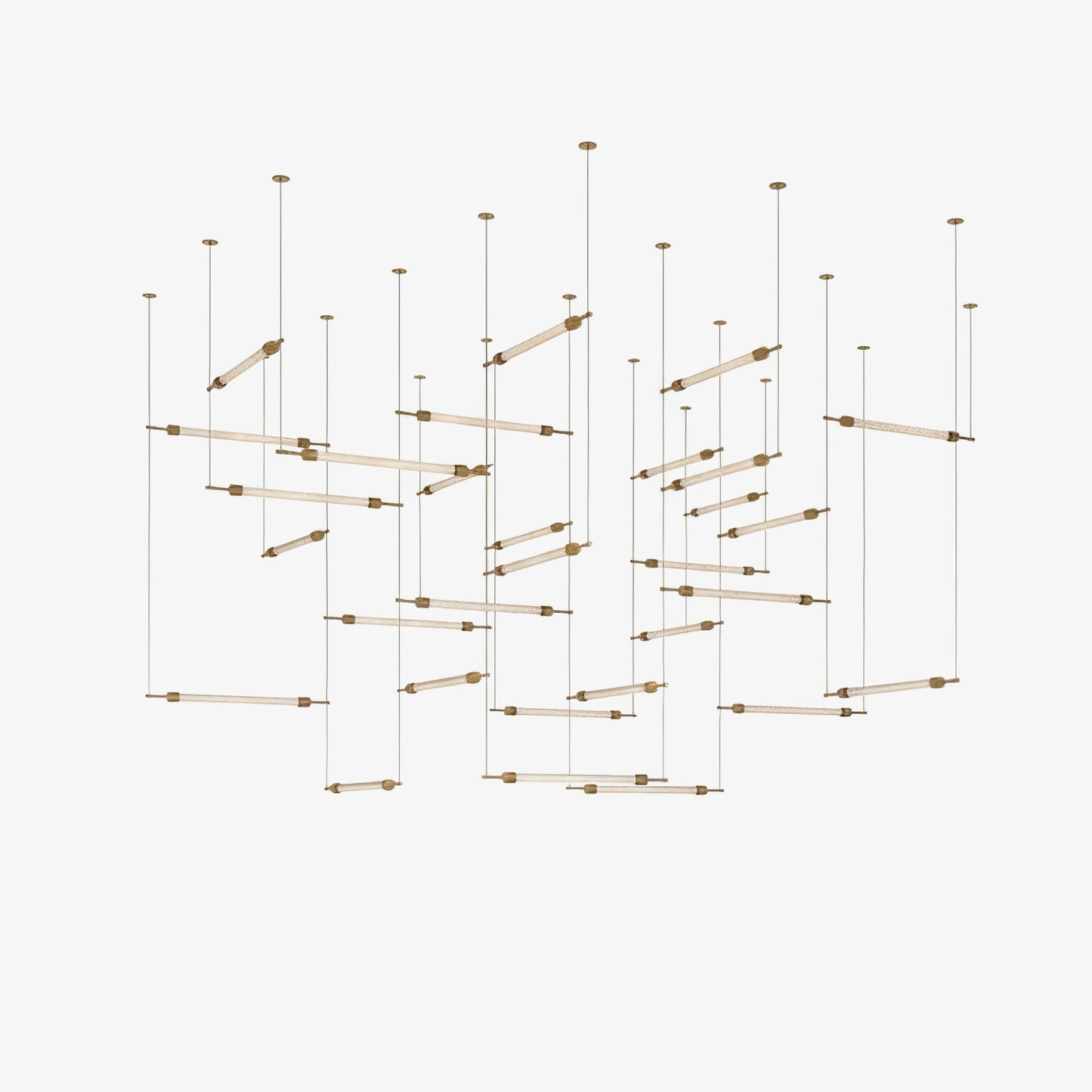 Crystal Grid Customize Chandelier - YIOSI