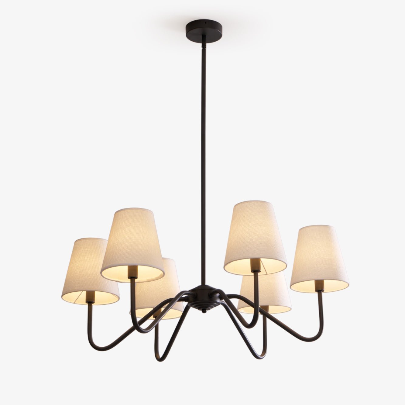 Lumos Black Chandelier - YIOSI