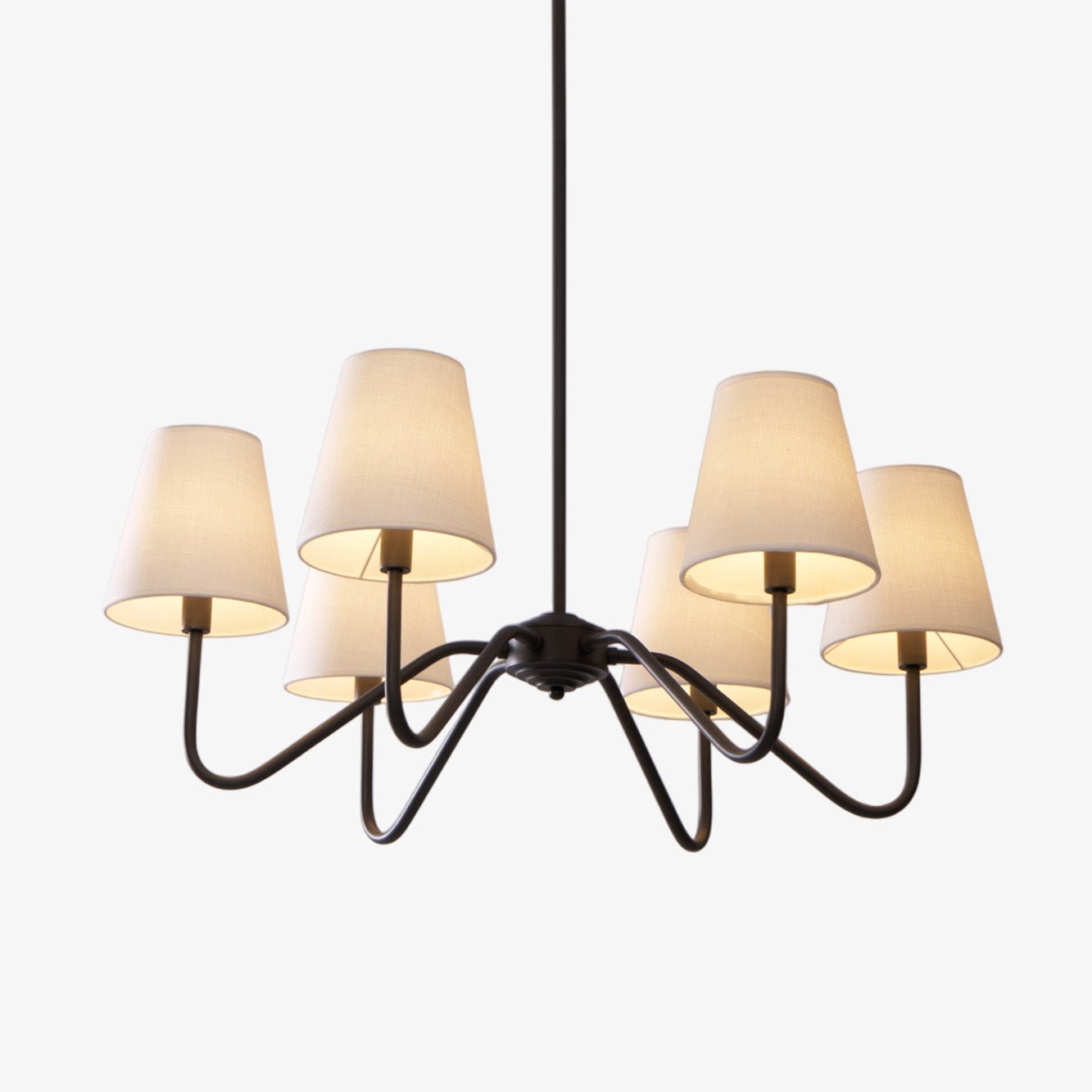 Lumos Black Chandelier - YIOSI