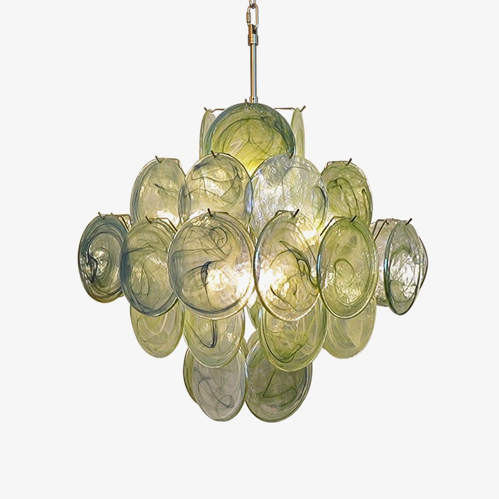Verdant Bloom Murano Glass Chandelier - YIOSI