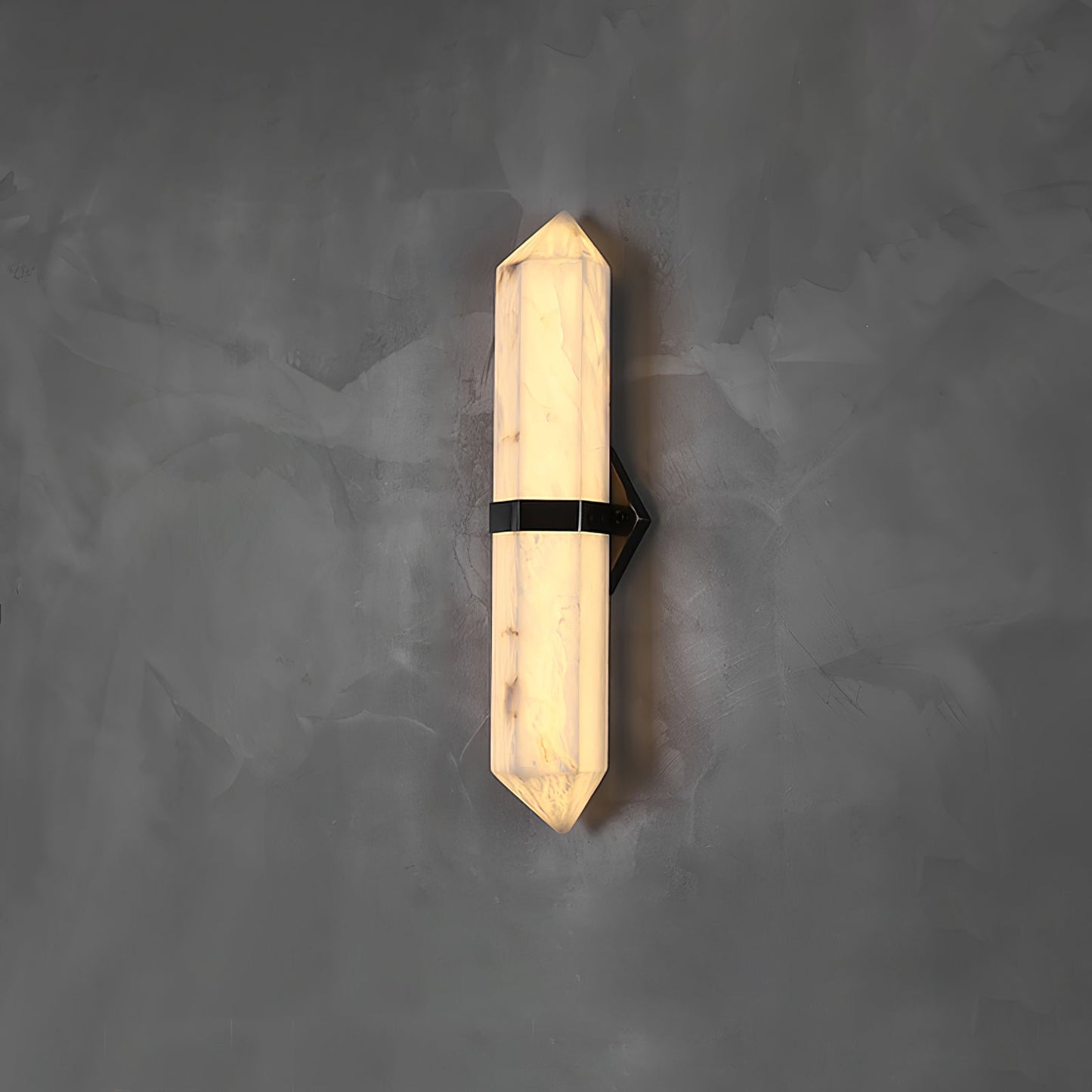 Alabaster Obelisk Wall Sconce - YIOSI
